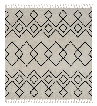 Teppich "Moroccan Dream" Rechteckig weiß