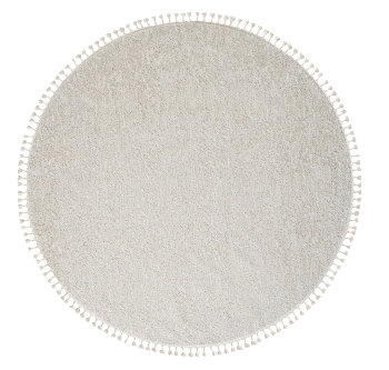 Teppich "Moroccan Dreaming" rund weiß