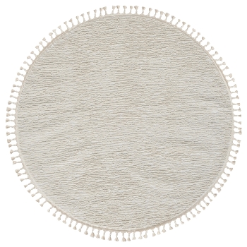 Teppich "Moroccan Dreaming" rund weiß