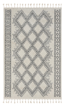 Teppich "Moroccan Delight" rechteckig weiß