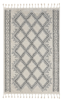 Teppich "Moroccan Delight" rechteckig weiß
