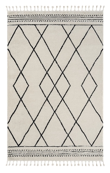 Teppich "Moroccan Desert Light" rechteckig weiß
