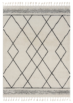 Teppich "Moroccan Desert Light" rechteckig weiß