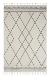 Teppich "Moroccan Desert Dark" rechteckig weiß