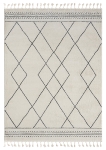 Teppich "Moroccan Desert Dark" rechteckig weiß