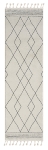 Teppich "Moroccan Desert Dark" rechteckig weiß