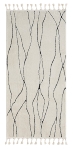 Teppich "Moroccan Serenity" rechteckig weiß