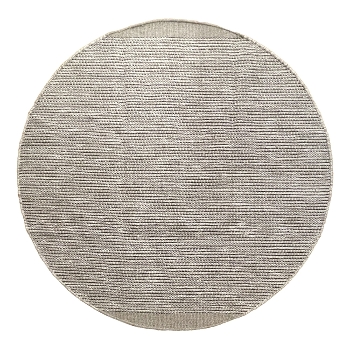 Teppich "Suzan" rund  creme