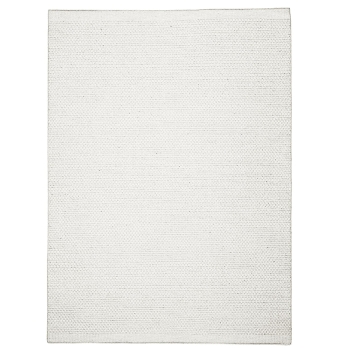 Teppich "Wooly Dreamscape" rechteckig naturweiß