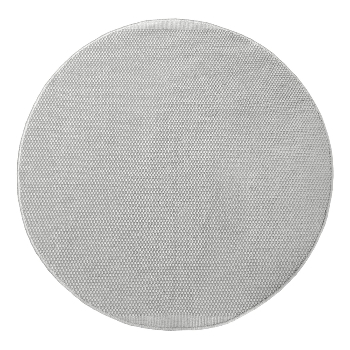 Teppich "Wooly Dreamscape" rund naturweiß