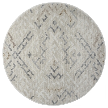 Teppich "My Type" rund cream
