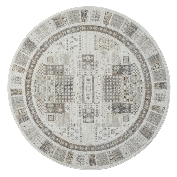Teppich "My Kashkuly " rund Creme