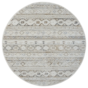 Teppich "My Nomady  " rund Creme