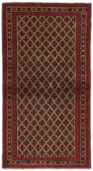 Handgeknüpfter persischer Belutsch Teppich