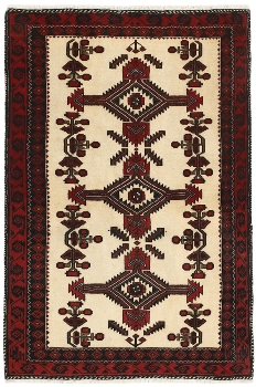Handgeknüpfter persischer Belutsch Teppich