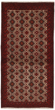 Handgeknüpfter persischer Belutsch Teppich