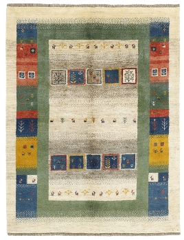 Handgeknüpfter persischer Gabbeh Teppich
