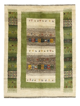 Handgeknüpfter persischer Gabbeh Teppich
