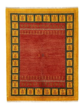 Handgeknüpfter persischer Gabbeh Teppich