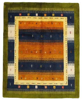 Handgeknüpfter persischer Gabbeh Teppich