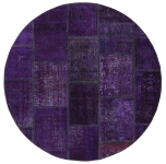 Persischer Vintage Patchwork Teppich handgeknüpft