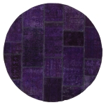 Persischer Vintage Patchwork Teppich handgeknüpft