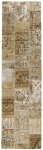 Persischer Vintage Patchwork Teppich handgeknüpft