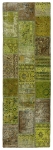 Persischer Vintage Patchwork Teppich handgeknüpft