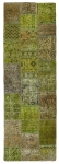 Persischer Vintage Patchwork Teppich handgeknüpft