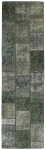 Persischer Vintage Patchwork Teppich handgeknüpft
