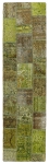 Persischer Vintage Patchwork Teppich handgeknüpft