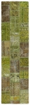 Persischer Vintage Patchwork Teppich handgeknüpft
