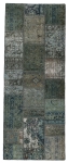 Persischer Vintage Patchwork Teppich handgeknüpft