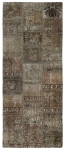 Persischer Vintage Patchwork Teppich handgeknüpft