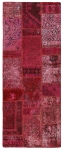 Persischer Vintage Patchwork Teppich handgeknüpft