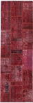 Persischer Vintage Patchwork Teppich handgeknüpft