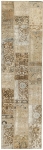 Persischer Vintage Patchwork Teppich handgeknüpft