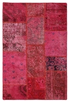Persischer Vintage Patchwork Teppich handgeknüpft