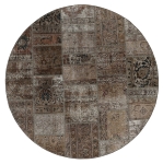 Persischer Vintage Patchwork Teppich handgeknüpft
