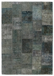 Persischer Vintage Patchwork Teppich handgeknüpft