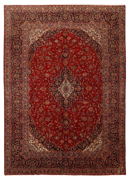 Handgeknüpfter persischer Keshan Teppich