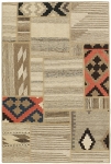 Handgeknüpfter persischer Teppich &Kelim Patchwork