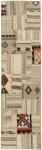 Handgeknüpfter persischer Teppich &Kelim Patchwork