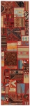 Handgeknüpfter persischer Teppich &Kelim Patchwork